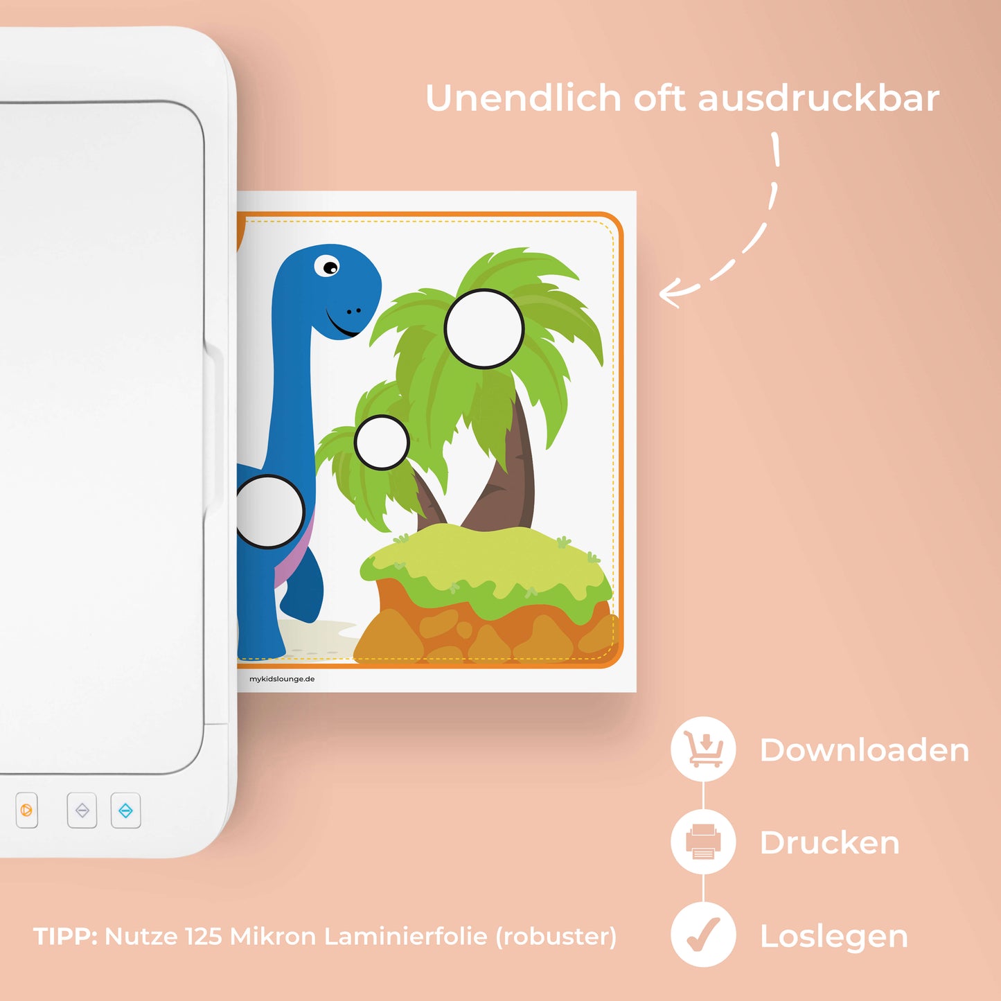 Knetvorlagen zum Ausdrucken. Ideal für zu Hause und beliebig oft wiederverwendbar.