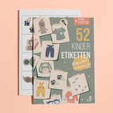 Cover der DIY Kleiderschrank Etiketten zum Ausdrucken für Kinder