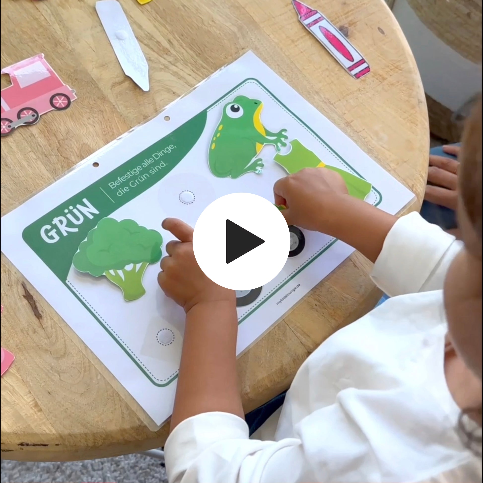 Farben Lernen Produkt Video