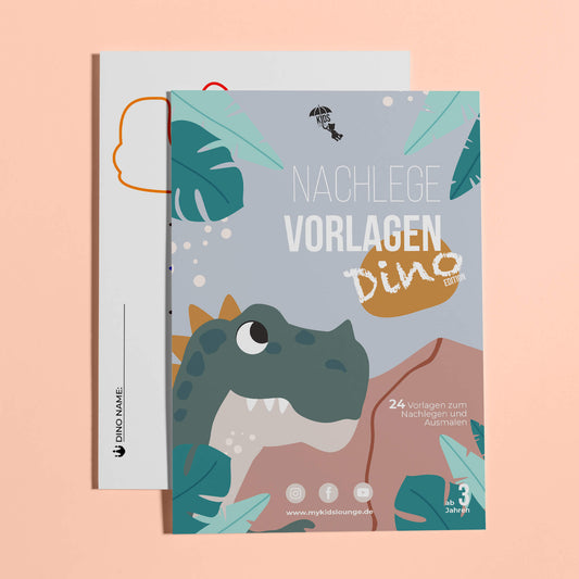Cover für Dino Ausmalbilder zum Ausdrucken